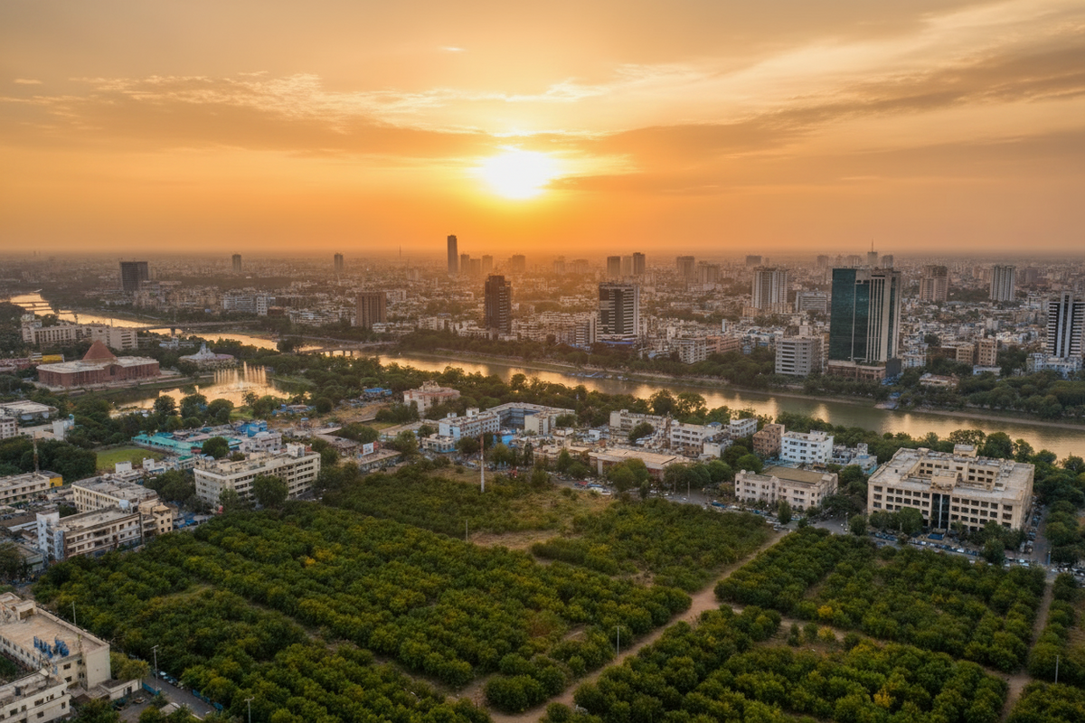 Nagpur cityscape, illustrating whether the city water is hard or soft for hair