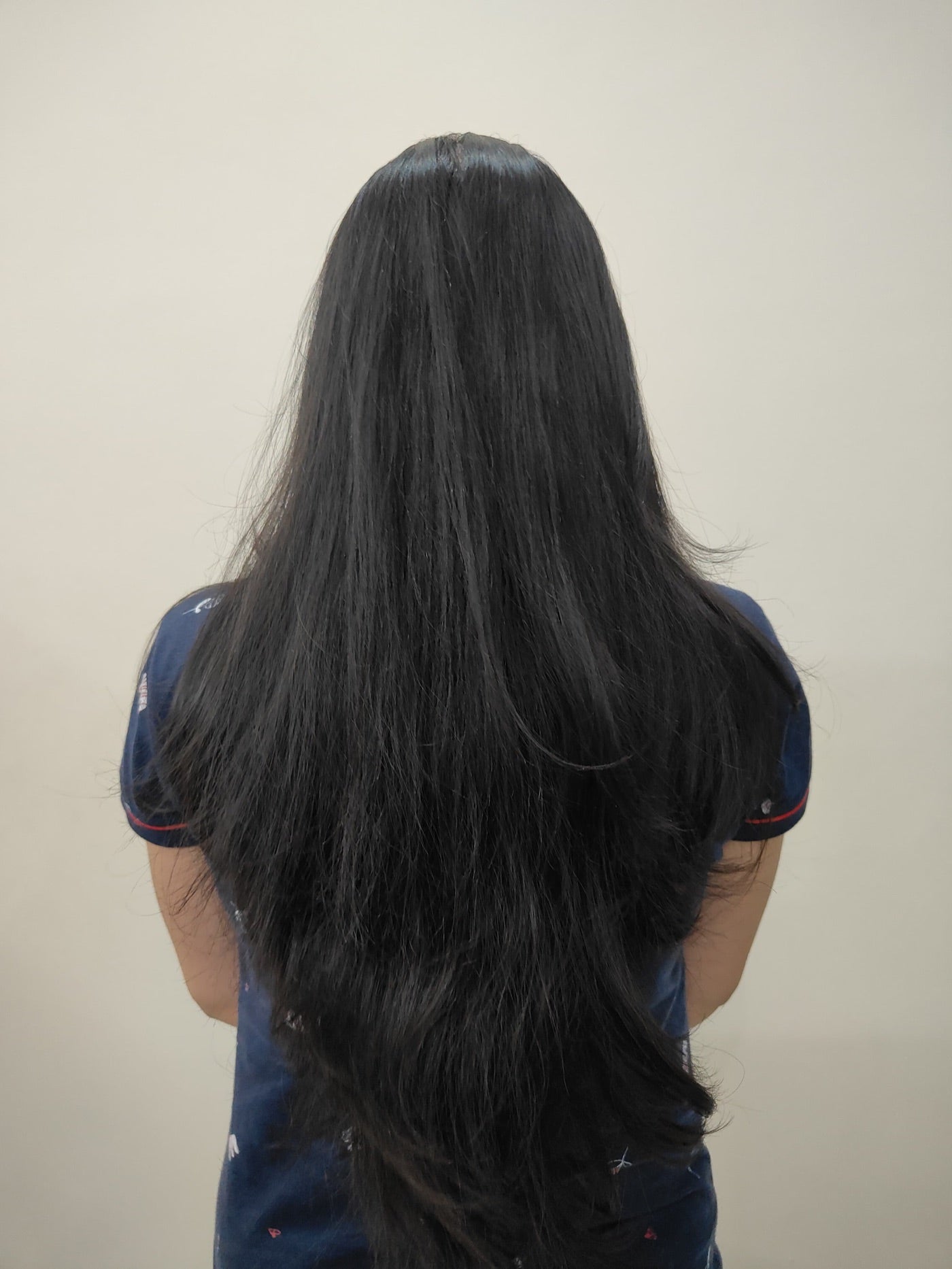 Hair shaft after using deSal